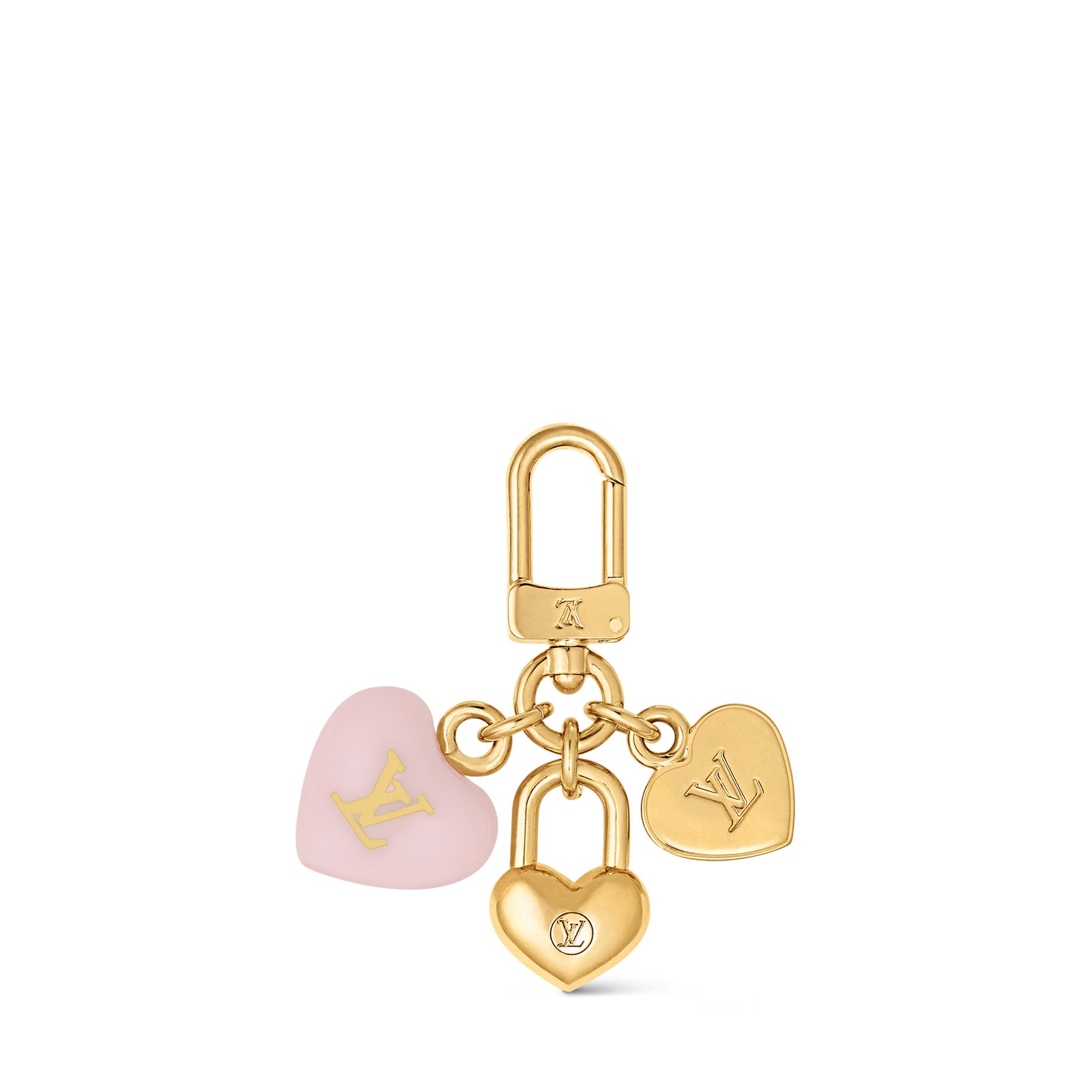 Louis Vuitton Micro Charms LV Heart Key Holder