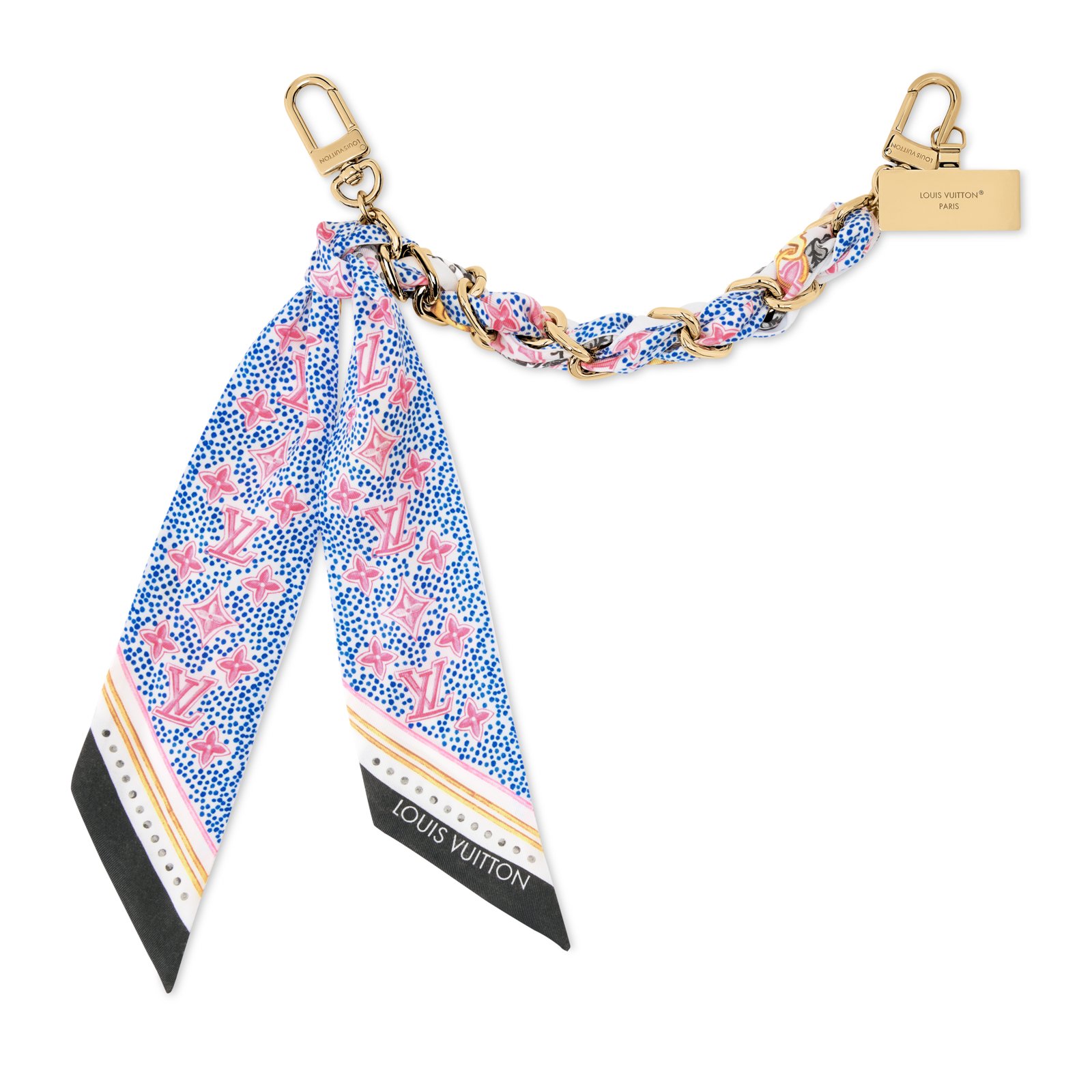 Louis Vuitton Souvenir D'Été Scarf Chain Bag Charm