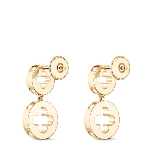 Louis Vuitton Empreinte Earrings, yellow gold and diamonds image 3