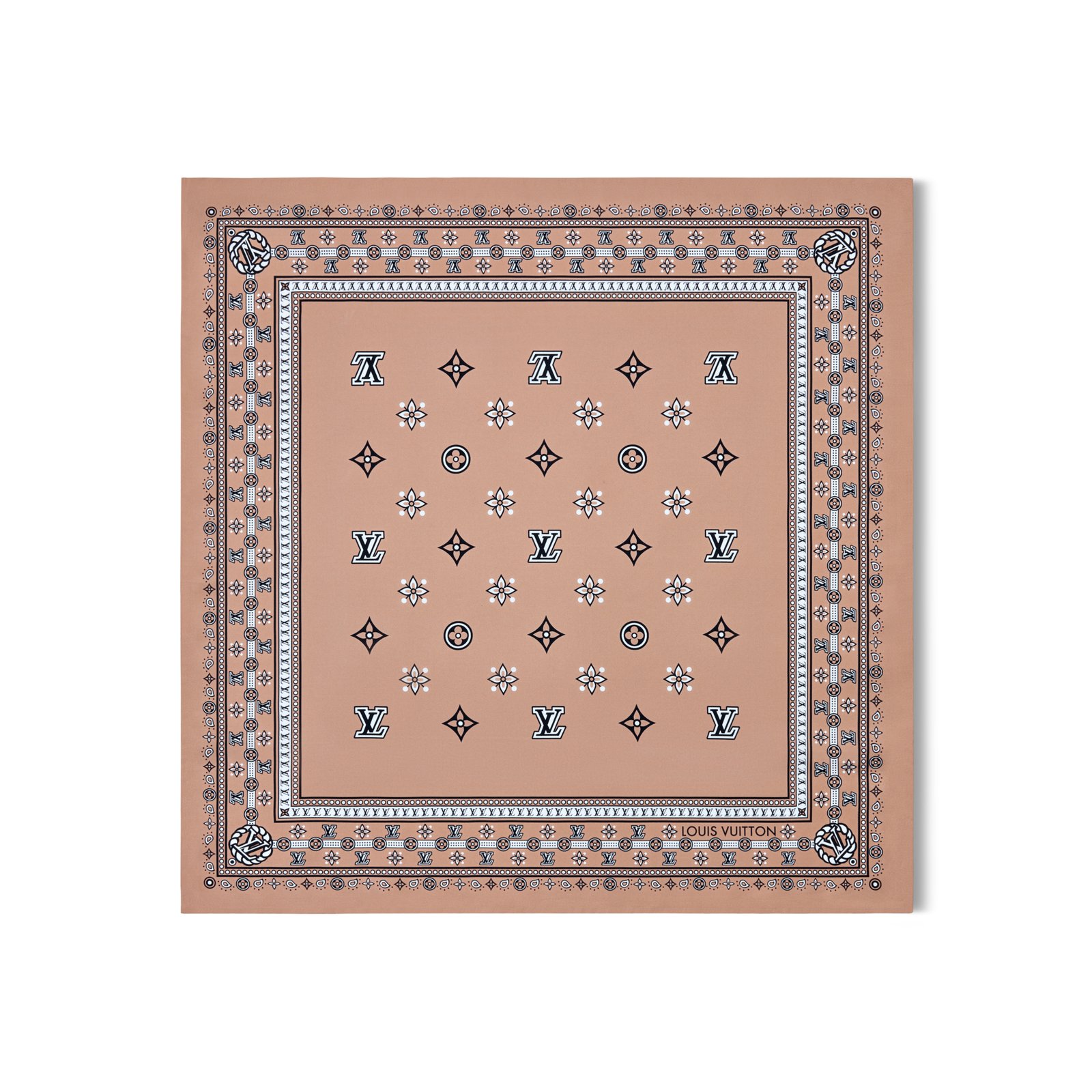 Louis Vuitton LV Silky Bandana 55 Square Scarf