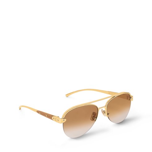 Louis Vuitton LV Trunk Pilot Sunglasses