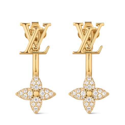 Louis Vuitton Louisette Signature Strass Earrings image 2