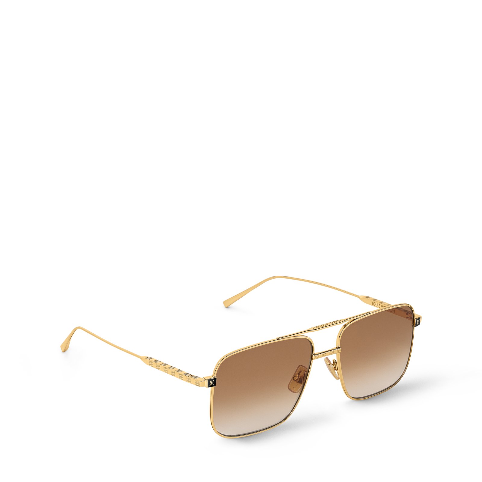 Louis Vuitton Attitude Lightweight XL Aviator Sunglasses