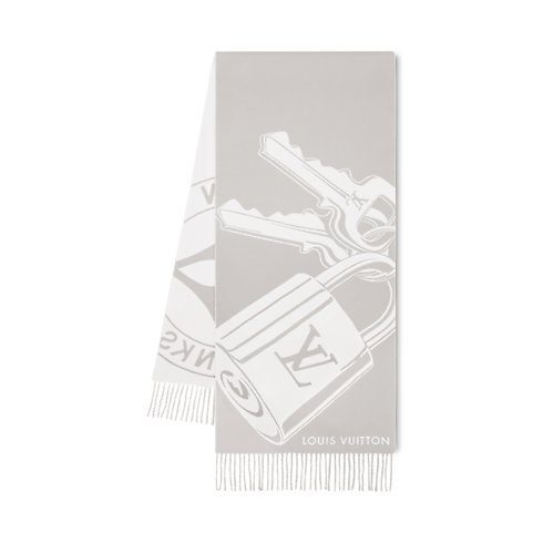 Louis Vuitton Lock And Keys Scarf image 2