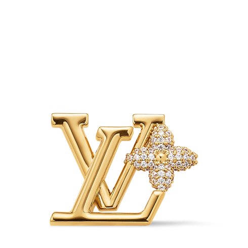 Louis Vuitton LV Iconic Flower Strass Brooch