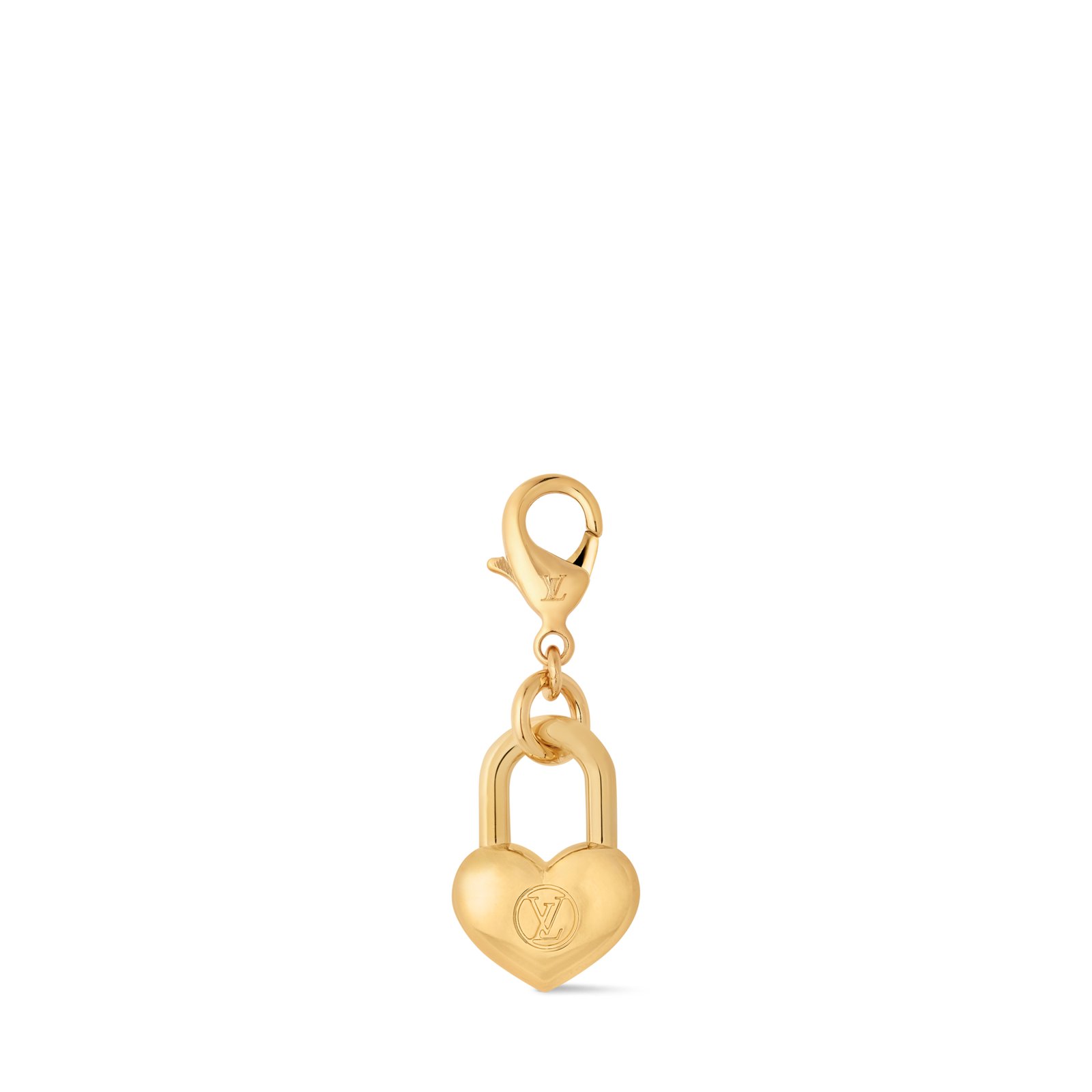 Louis Vuitton LV Heart Padlock Bag Charm