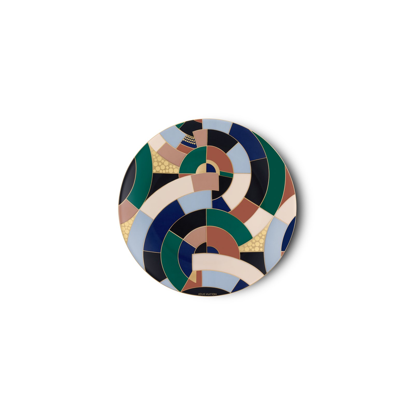 Louis Vuitton Illusion Bread Plates, Set of 2