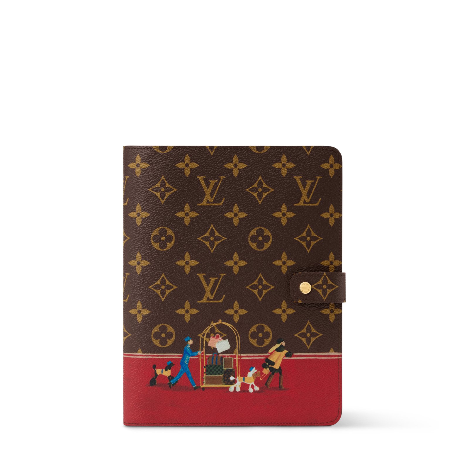 Louis Vuitton Carnets de Palace Desk Agenda Cover MM