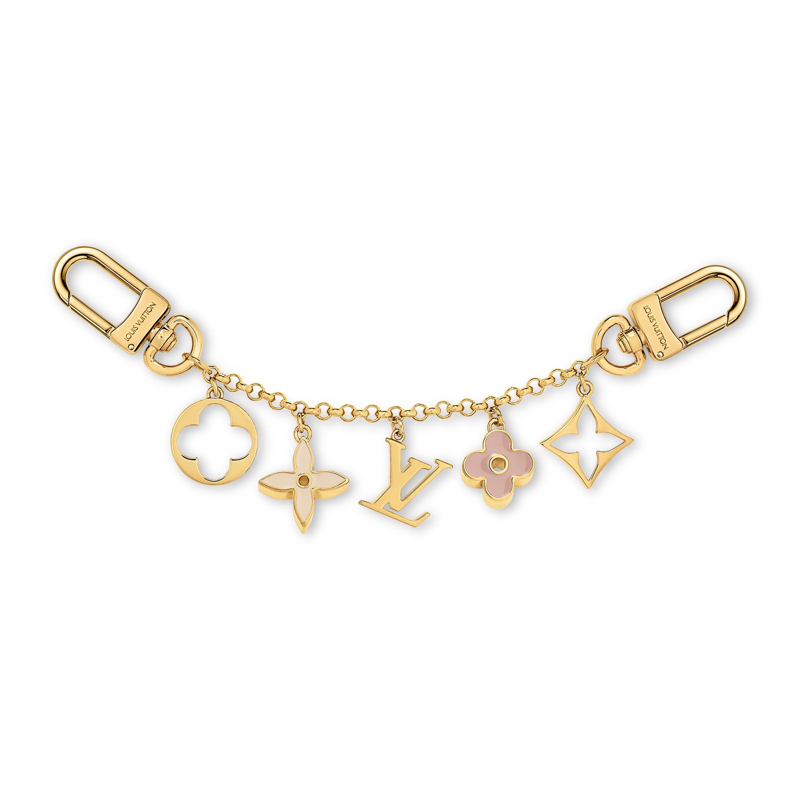 Louis Vuitton Fleur de Monogram Chain Bag Charm