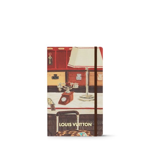 Louis Vuitton Carnets de Palace Reception Jane Notebook MM with Stickers image 2