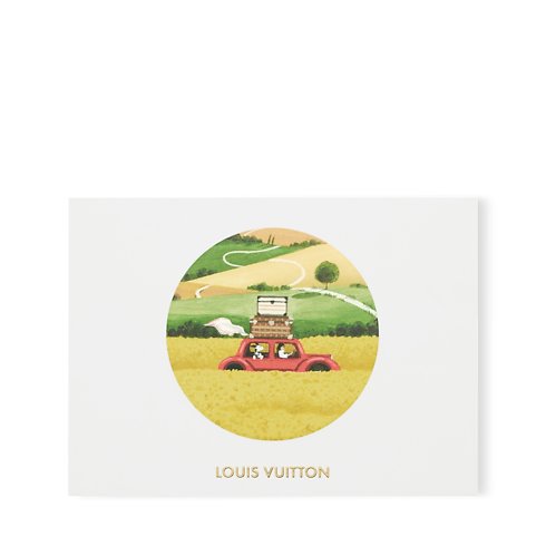 Louis Vuitton Carnets de Palace Greeting Card Set