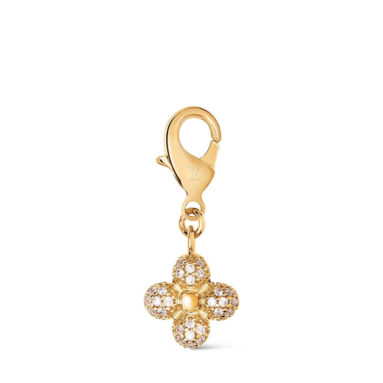 Louis Vuitton Strass LV Flower Charm