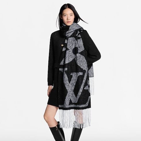 Louis Vuitton Snowy Kaleidoscope Scarf image 2