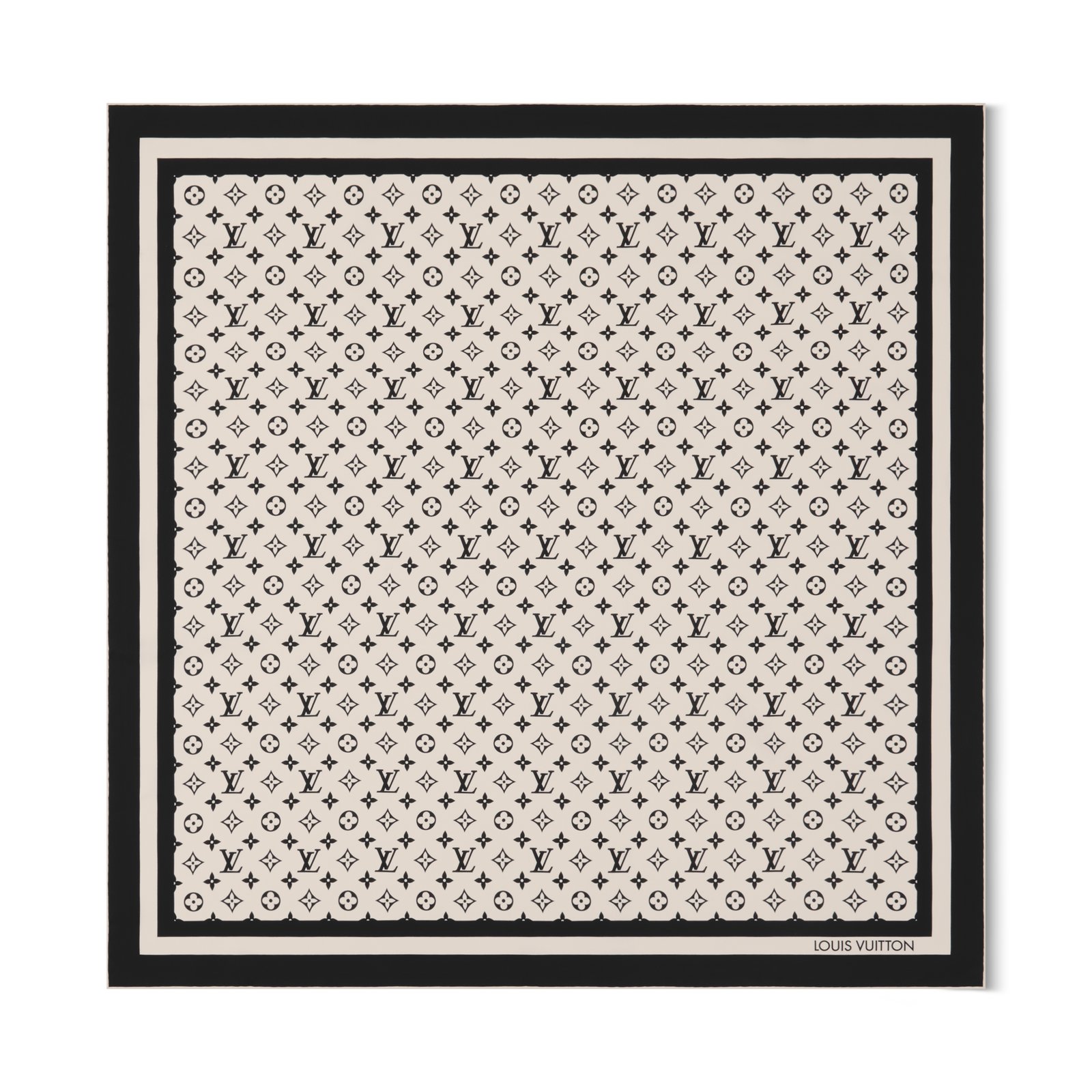 Louis Vuitton Monogram Silhouette 90 Square Scarf