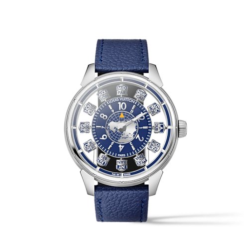 Louis Vuitton Tambour Spin Time Air Antipode, Automatic, 42.5 mm, white gold image 2