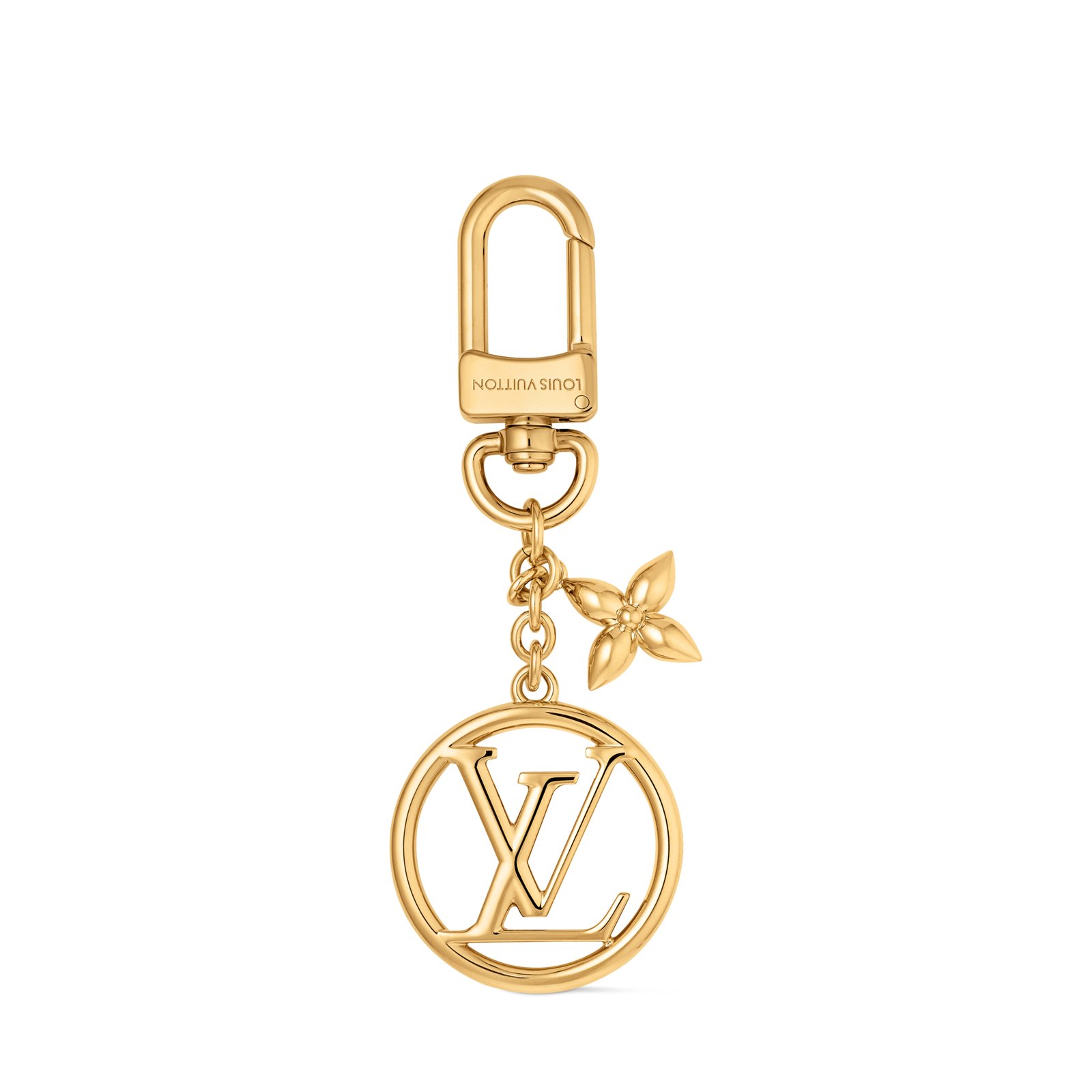 Louis Vuitton LV Circle Flower Bag Charm