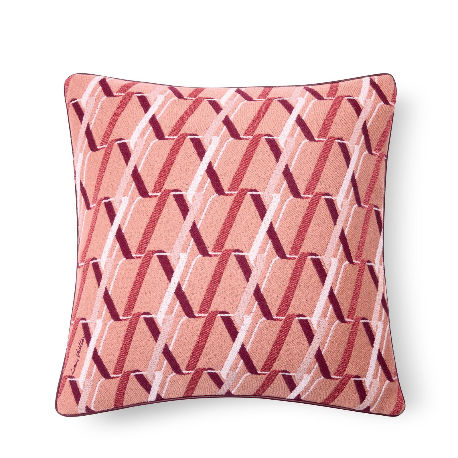 Louis Vuitton Ribbon 50x50 Cushion