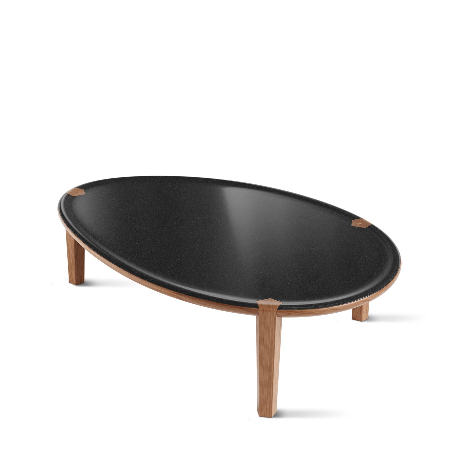 Louis Vuitton Aqua High Coffee Table - Black Granite