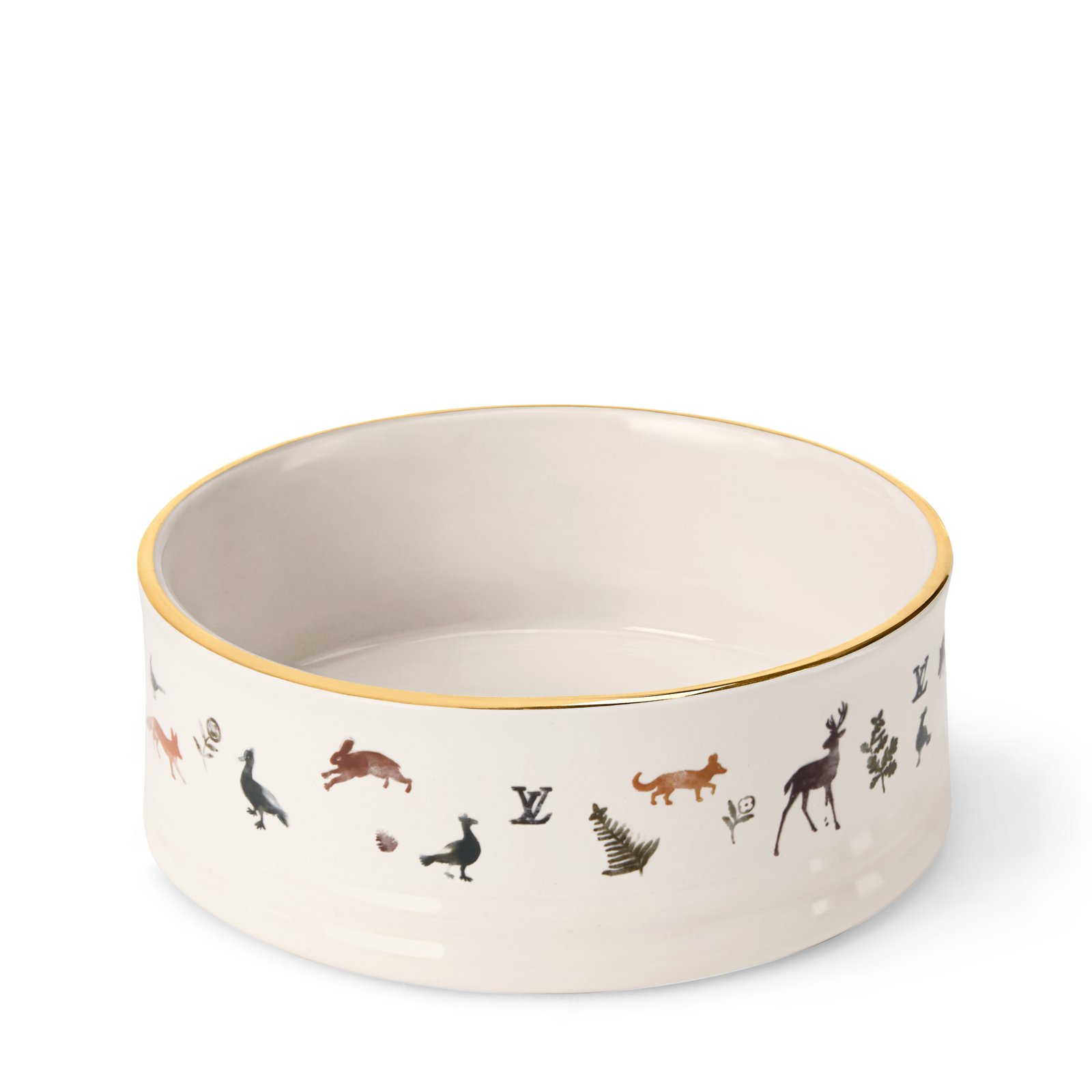 Louis Vuitton Dog Bowl
