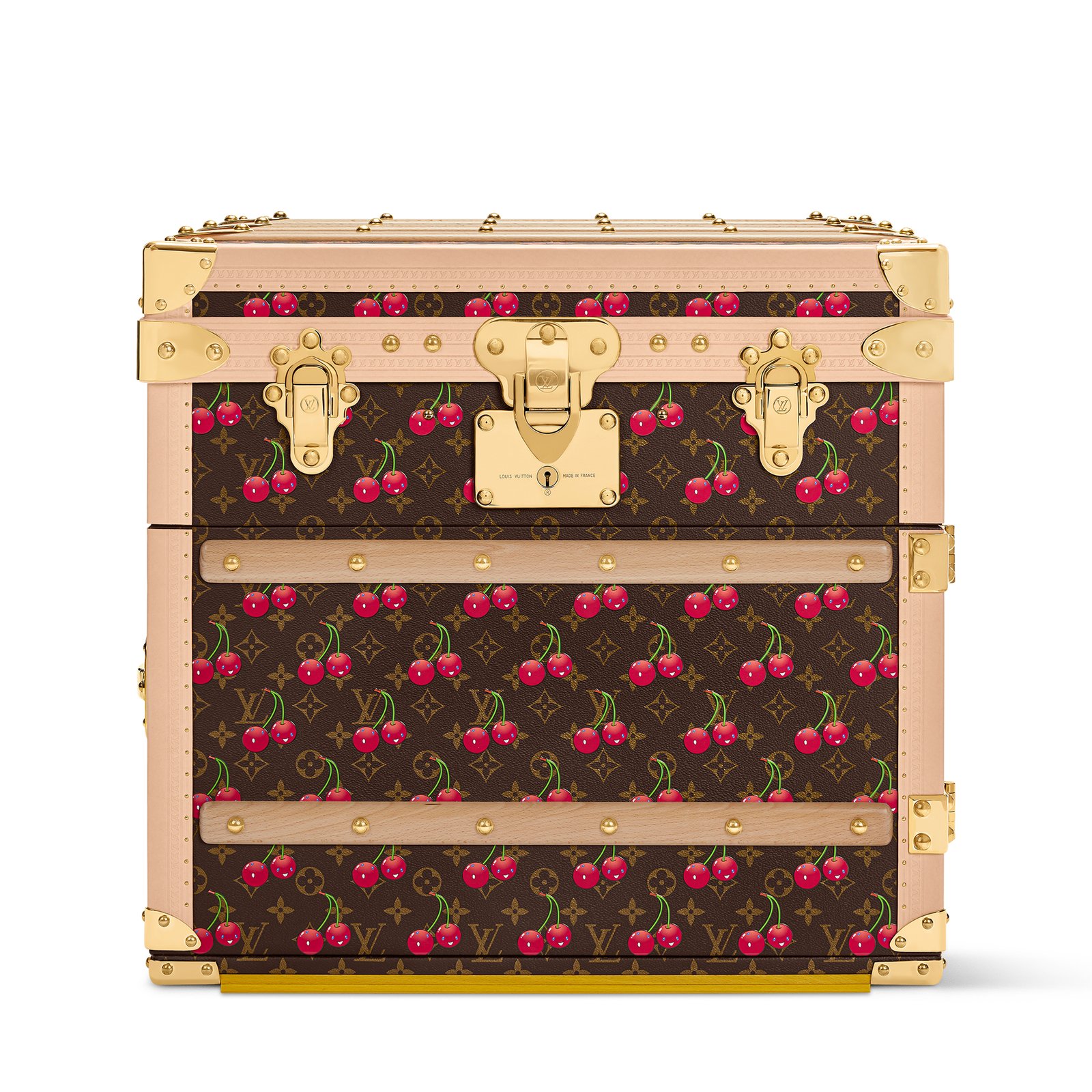 Louis Vuitton LV x TM - Cherry Courrier Lozine Square Trunk
