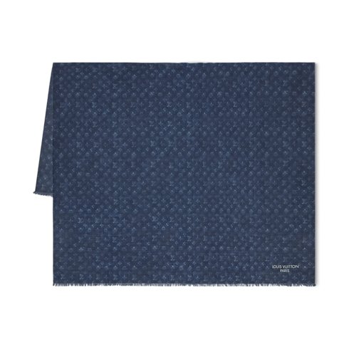 Louis Vuitton Washed Monogram Ghost Stole