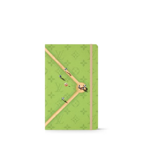 Louis Vuitton Jane MM Baseball Notebook