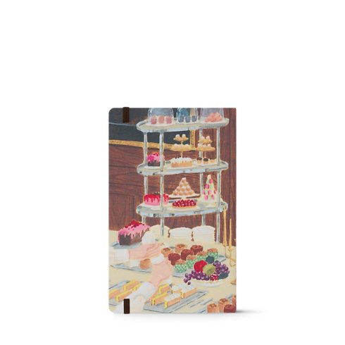 Louis Vuitton Carnets de Palace Buffet Jane Notebook MM with Stickers image 3
