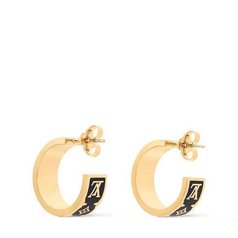 Louis Vuitton Nanogram Enamel Earrings image 2