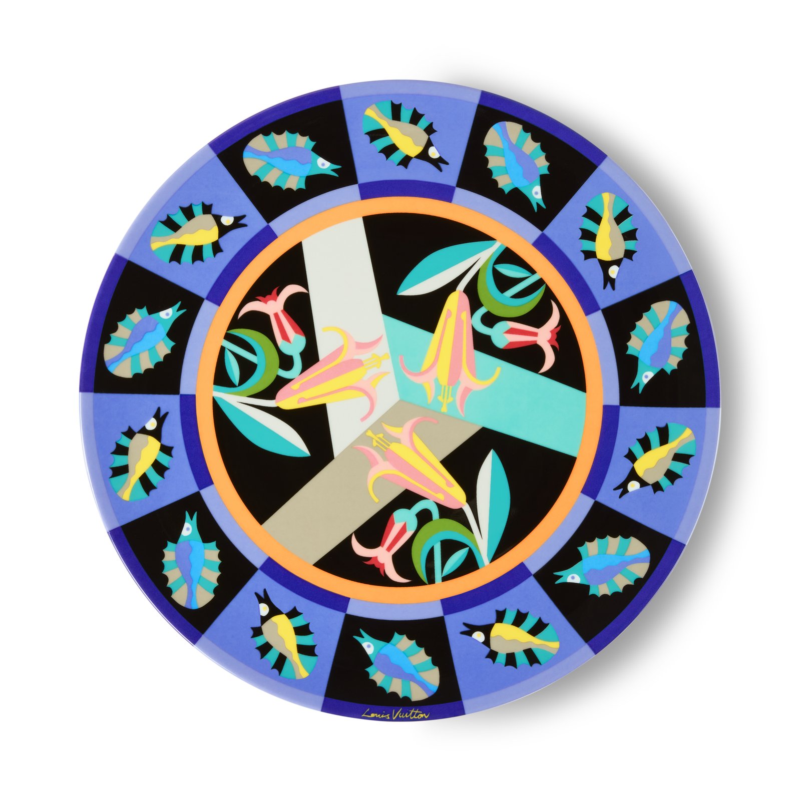 Louis Vuitton Animali Fantastici Fish Serving Plate