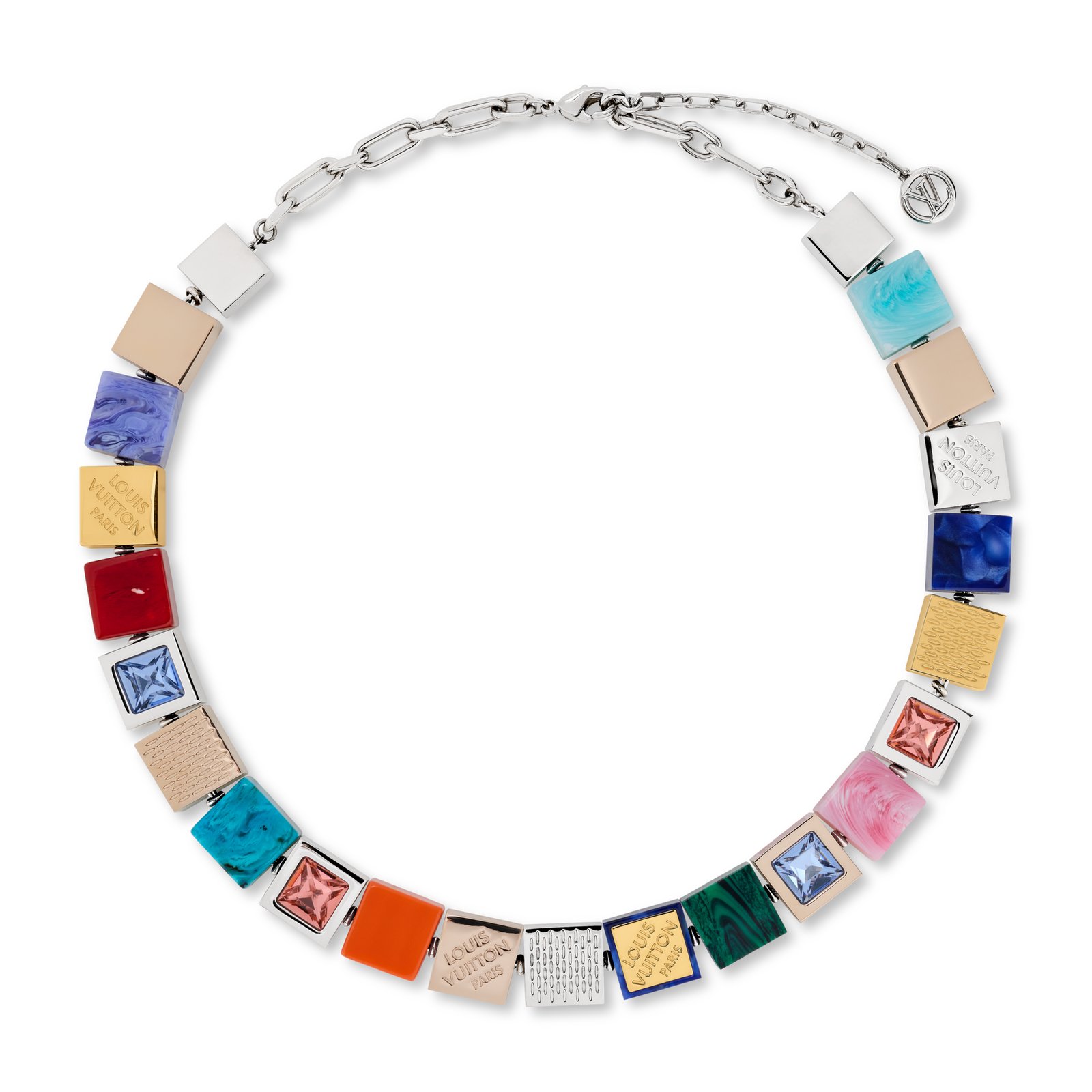 Louis Vuitton LV Cube Necklace