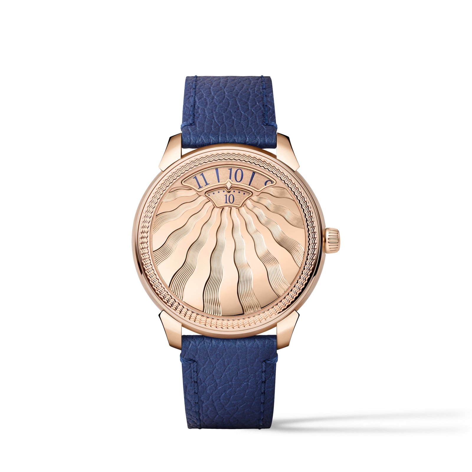 Louis Vuitton Tambour Convergence Watch, Automatic, 37 mm, rose gold