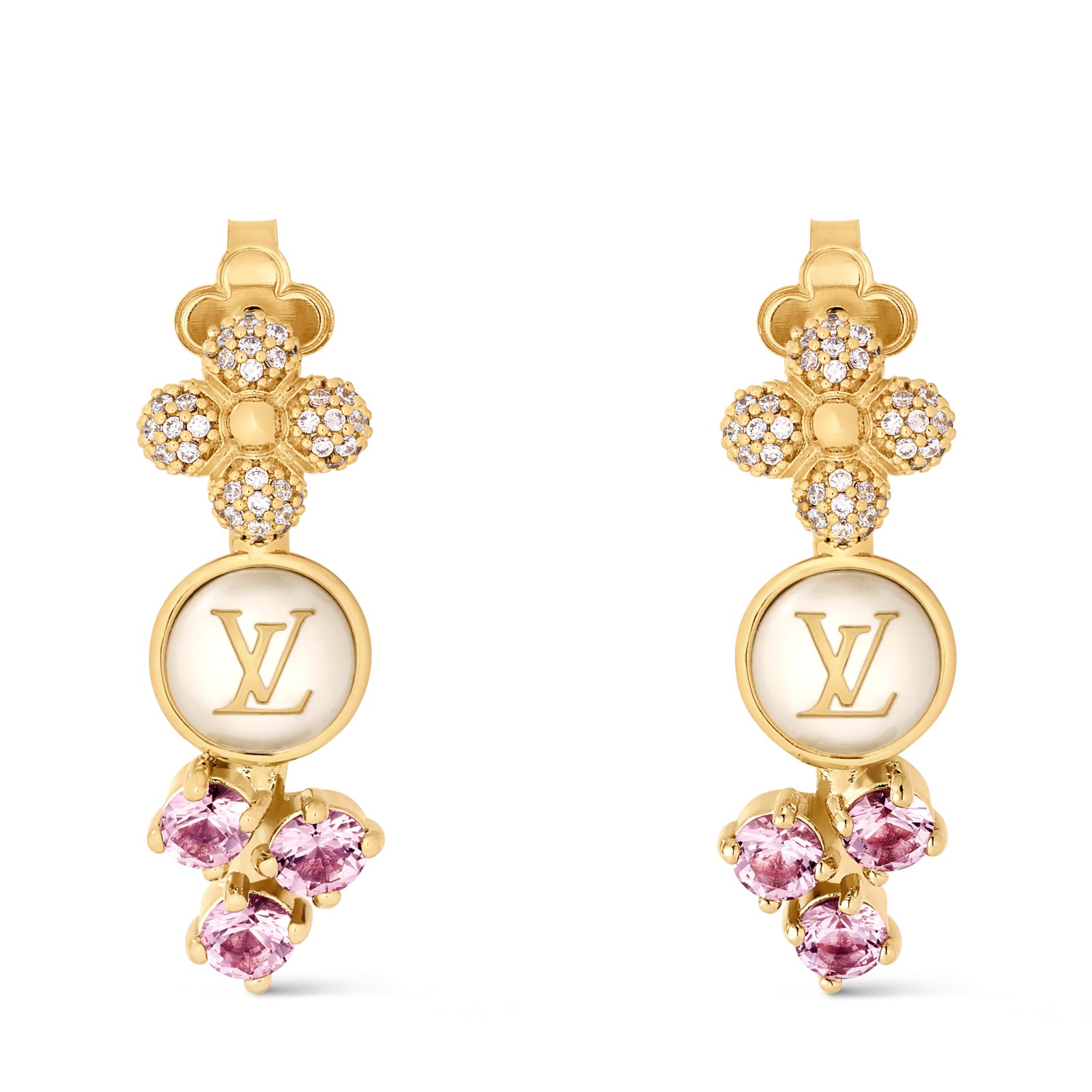 Louis Vuitton LV Blooming Symphony Earrings