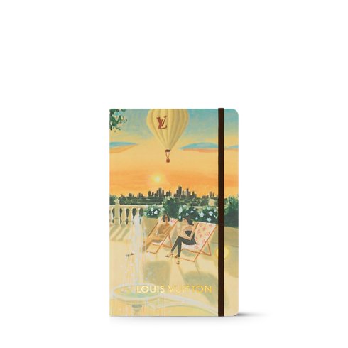 Louis Vuitton Carnets de Palace Sunset Jane Notebook MM with Stickers image 2