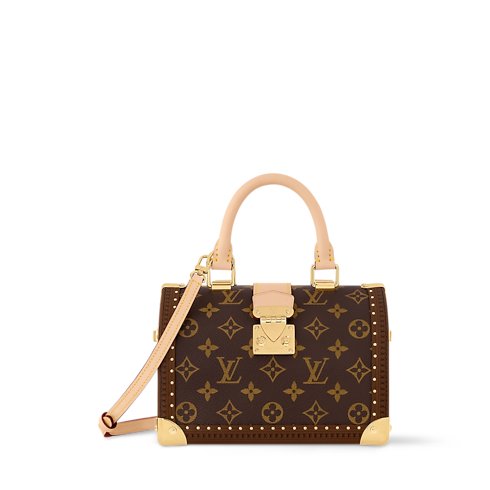 Louis Vuitton Speedy Trunk 20 Monogram Bag