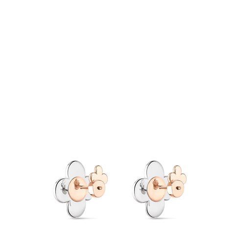 Louis Vuitton Vivienne Earrings, three types of gold and diamonds image 3