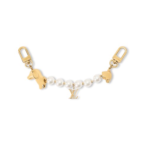 Louis Vuitton LV Dachshund Chain Bag Charm