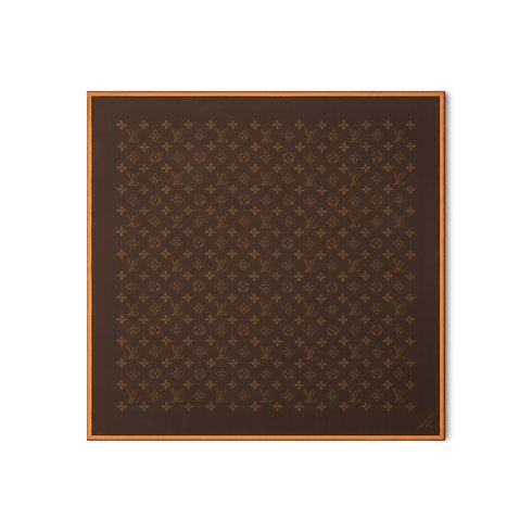 Louis Vuitton LV Monogram Silk Square Scarf