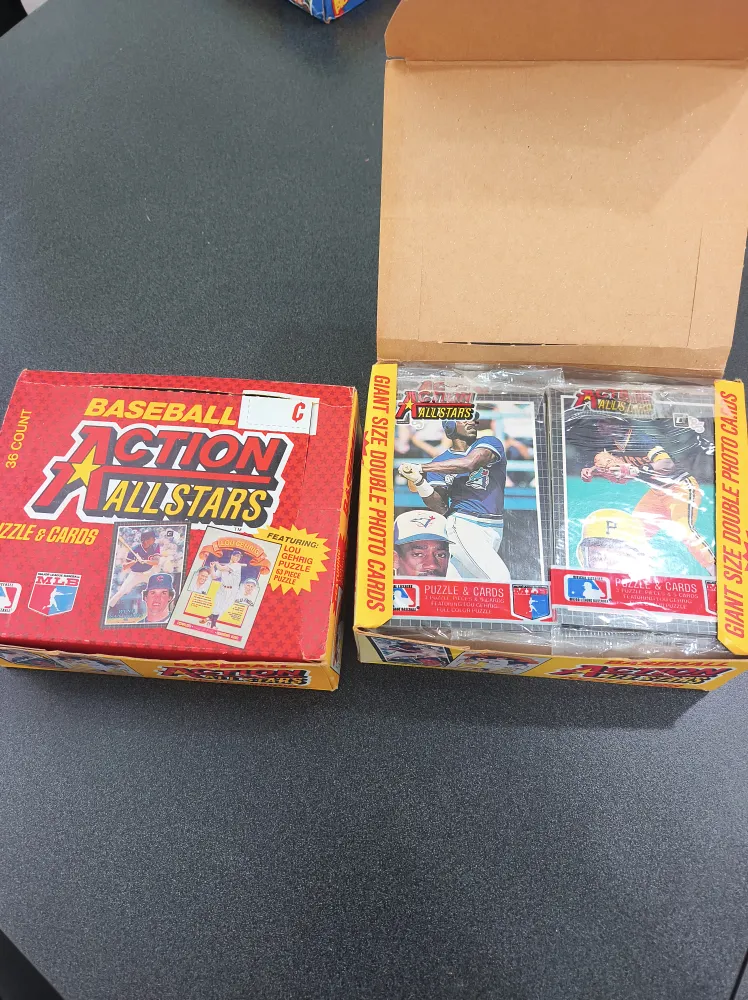 1985 Donruss Action All Stars Box 36 packs