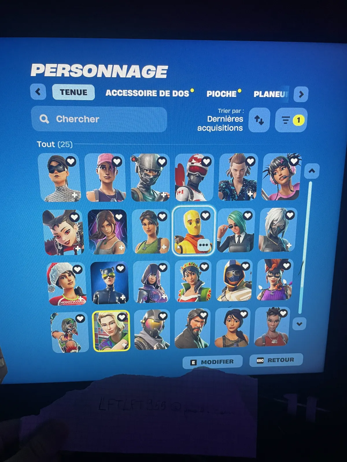 fortnite account og rare hache léviatant, minty, skin glow, chapter 2 compte fortnite rare
