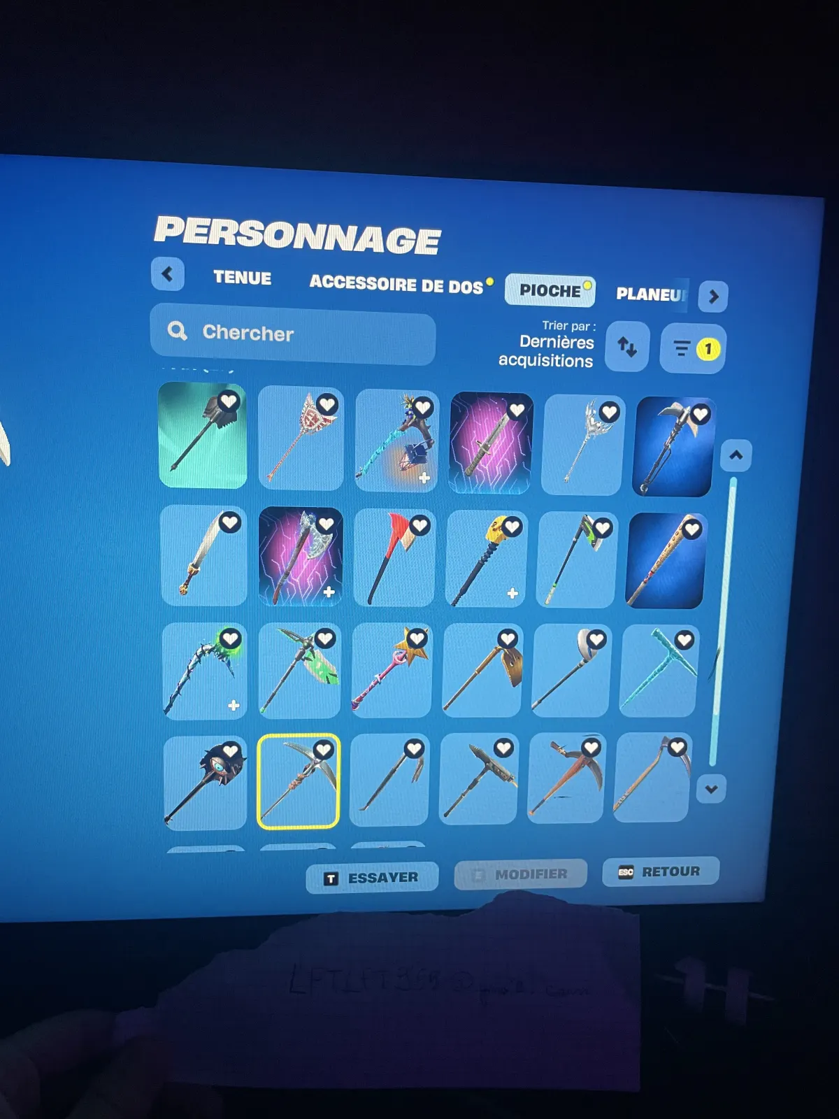 fortnite account og rare hache léviatant, minty, skin glow, chapter 2 compte fortnite rare image 2