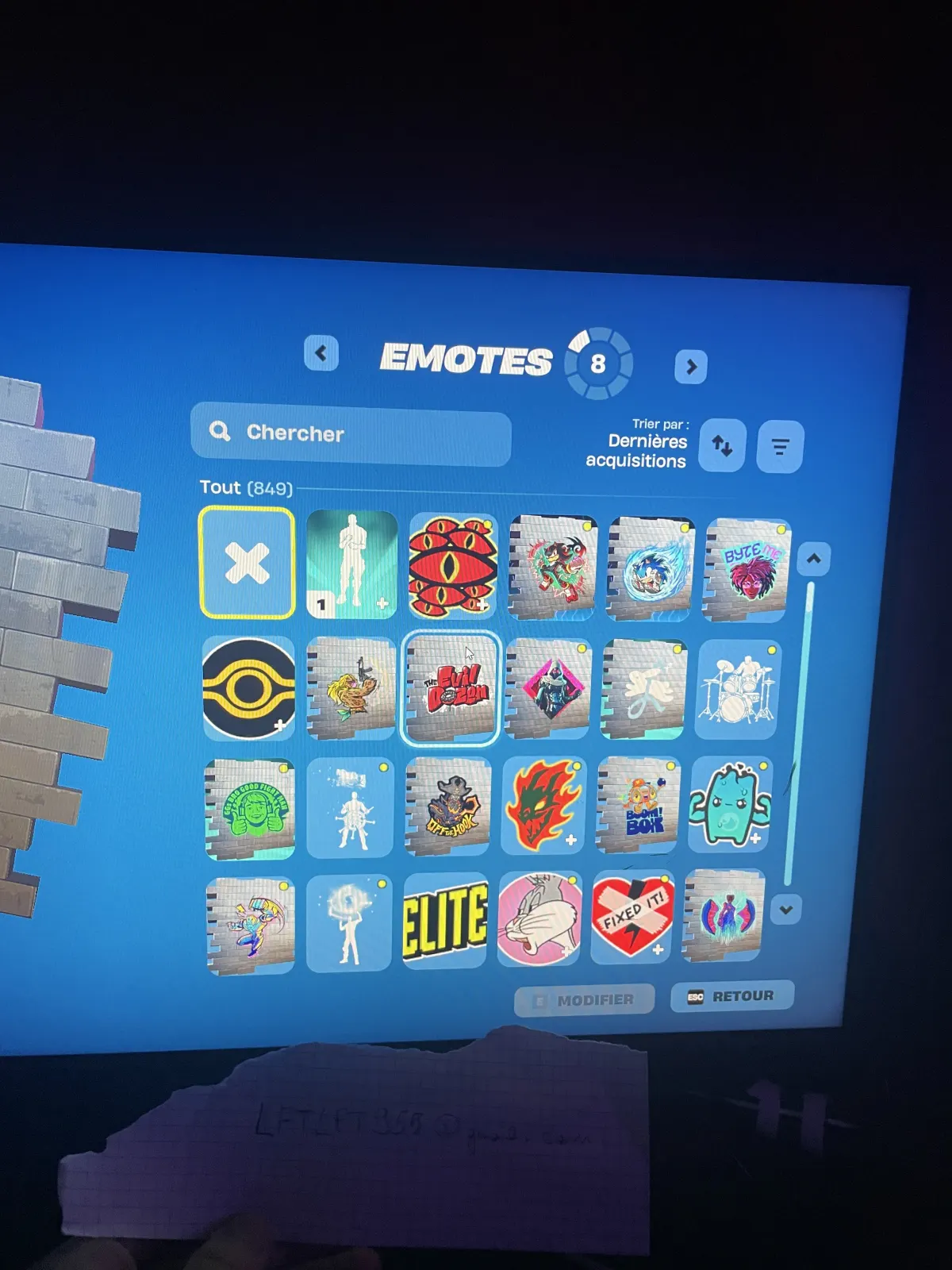 fortnite account og rare hache léviatant, minty, skin glow, chapter 2 compte fortnite rare image 5