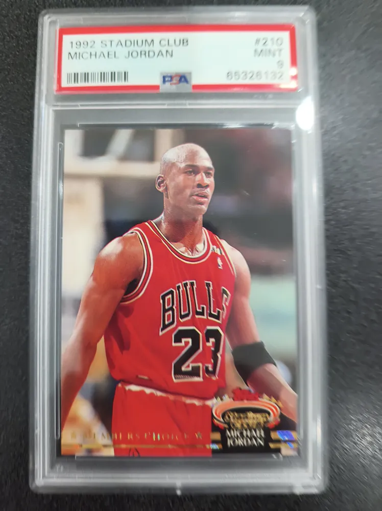 1992 Stadium Club Michael Jordan #210