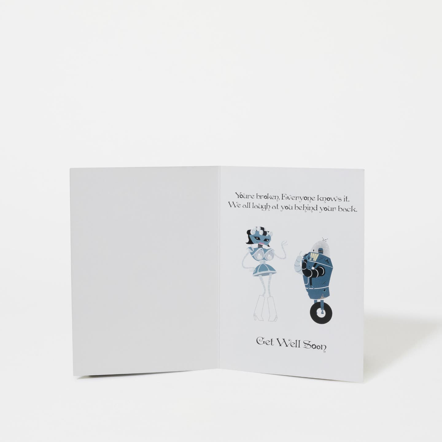 Loneliest Robot Greeting Card image 2