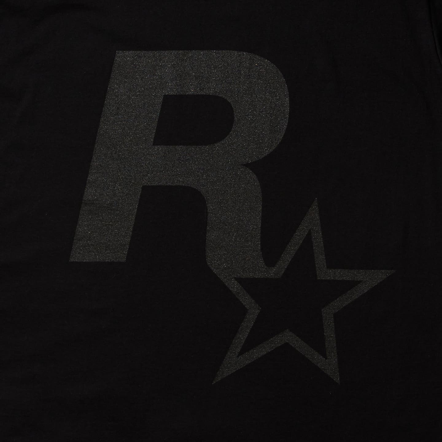 Rockstar Logo Black Out Tee image 2