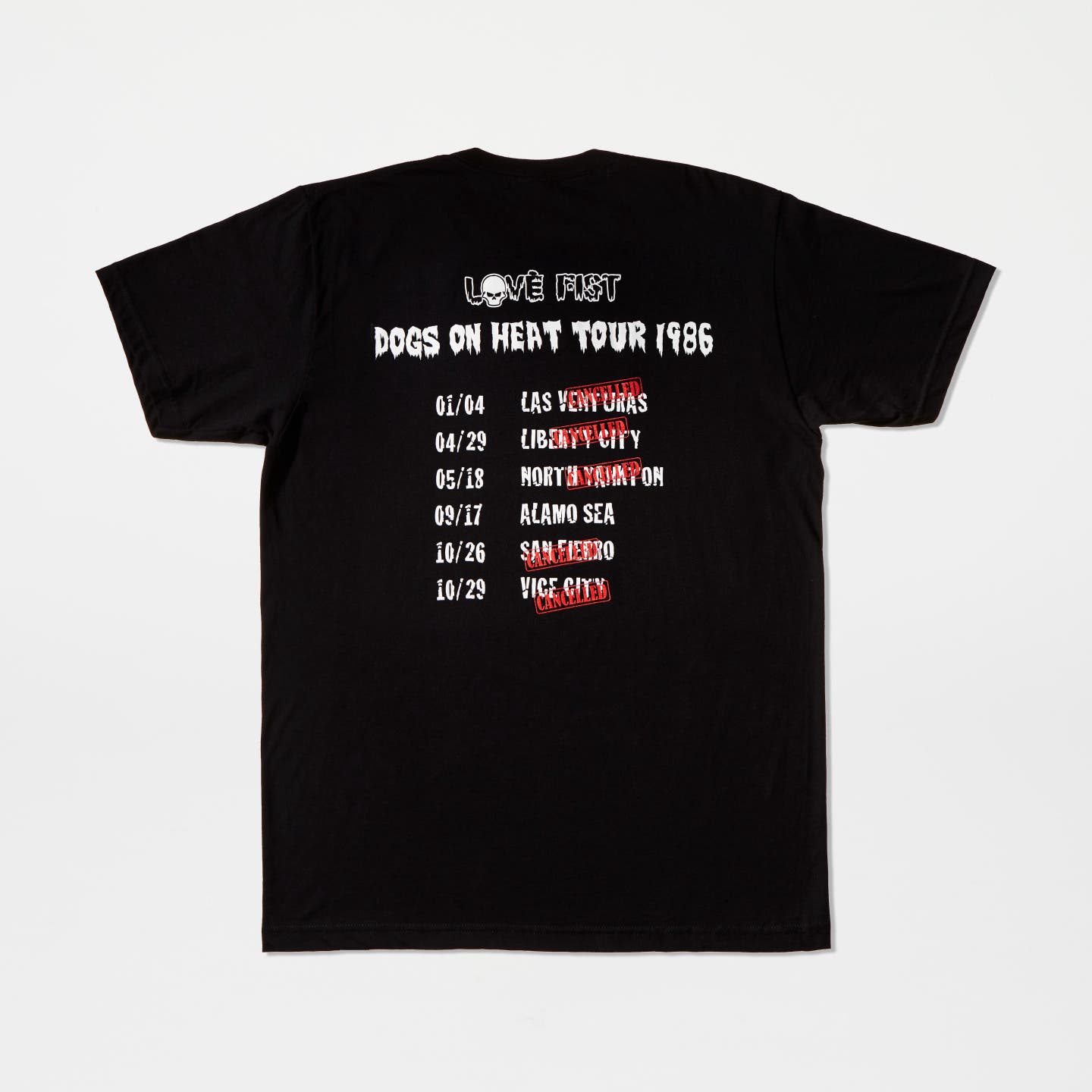 Love Fist Tour Tee image 2