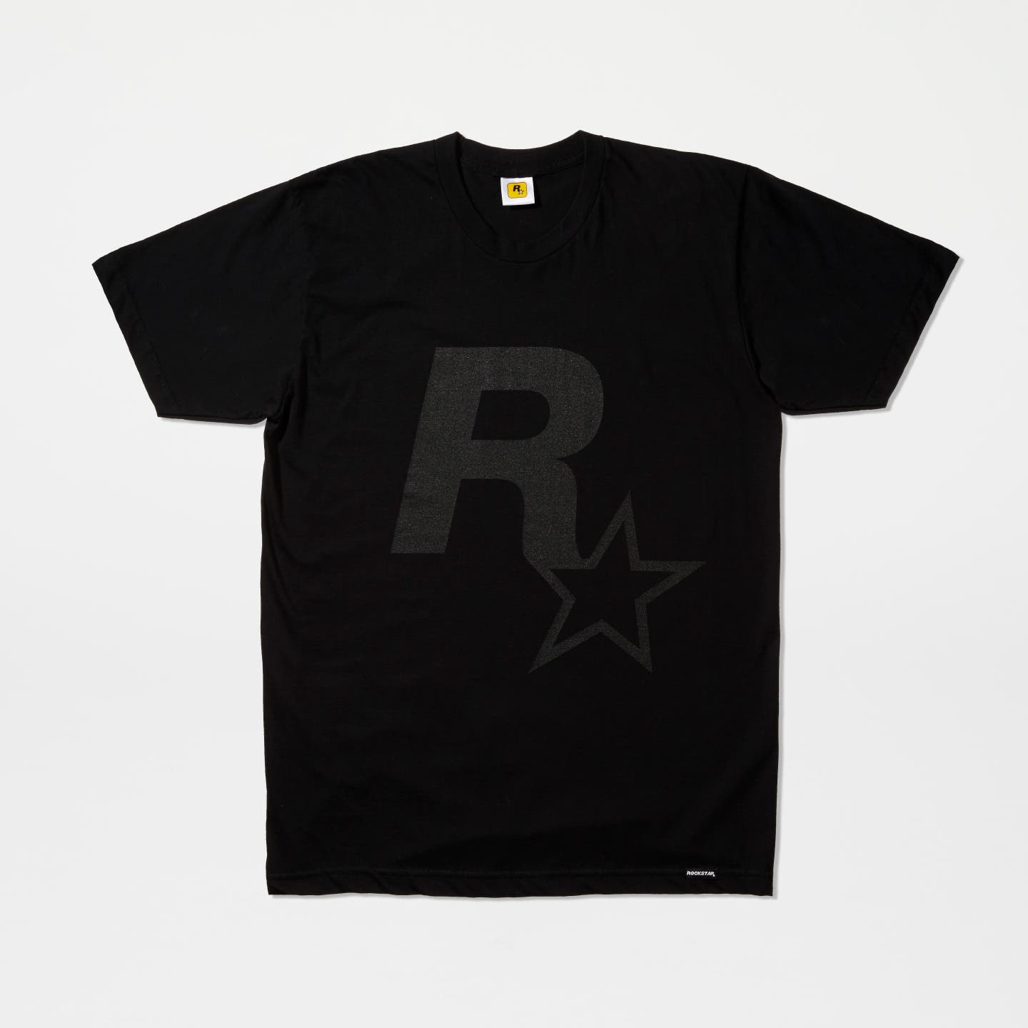 Rockstar Logo Black Out Tee