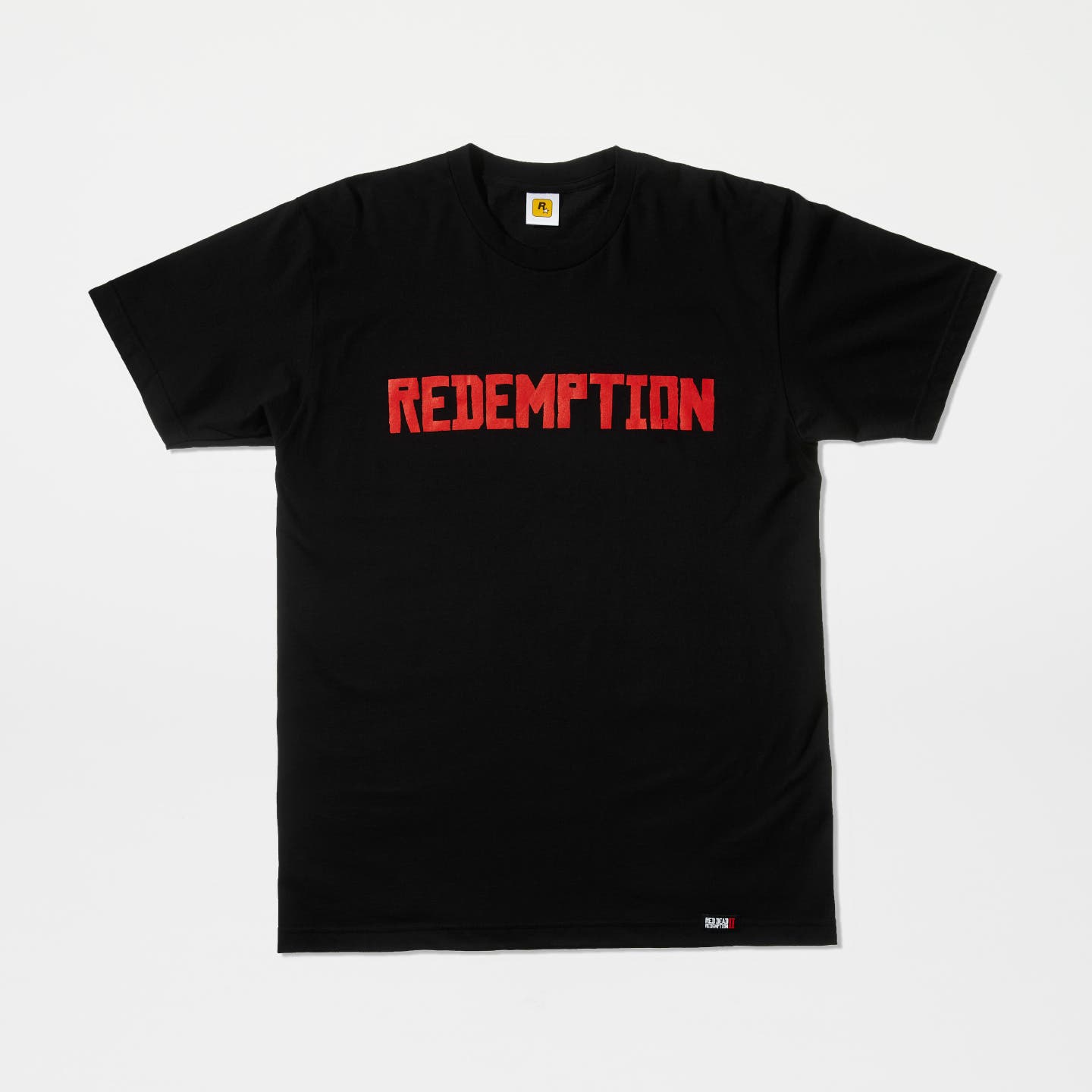 REDEMPTION Tee (Red on Black)