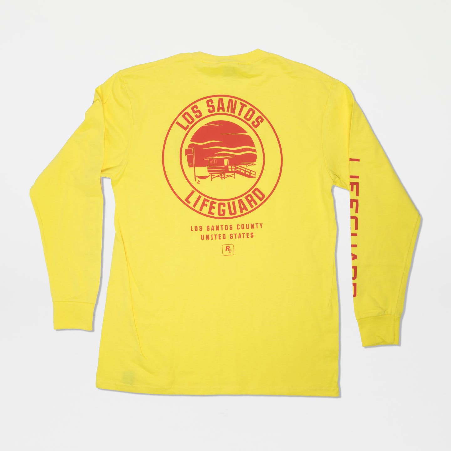 Yellow Los Santos Lifeguard Tee image 2