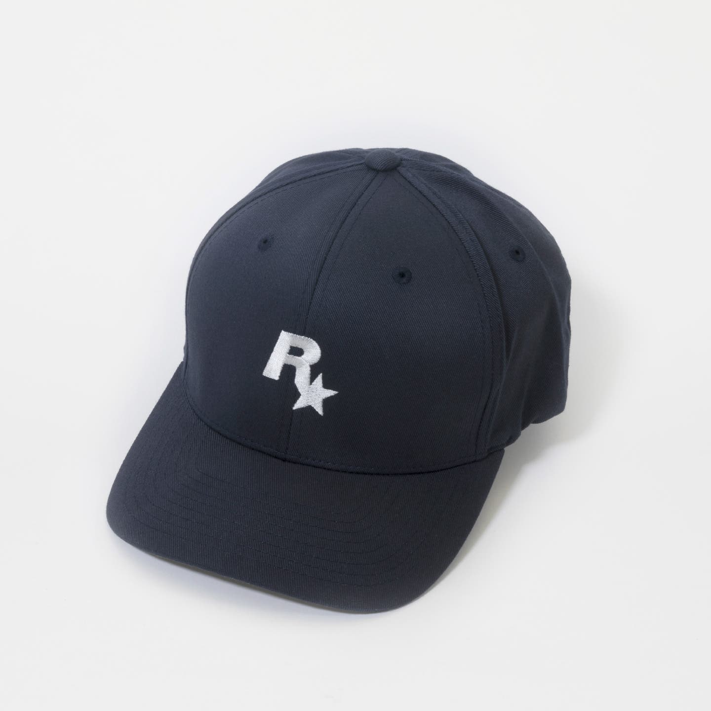 Rockstar Baseball Cap: Navy and White image 2