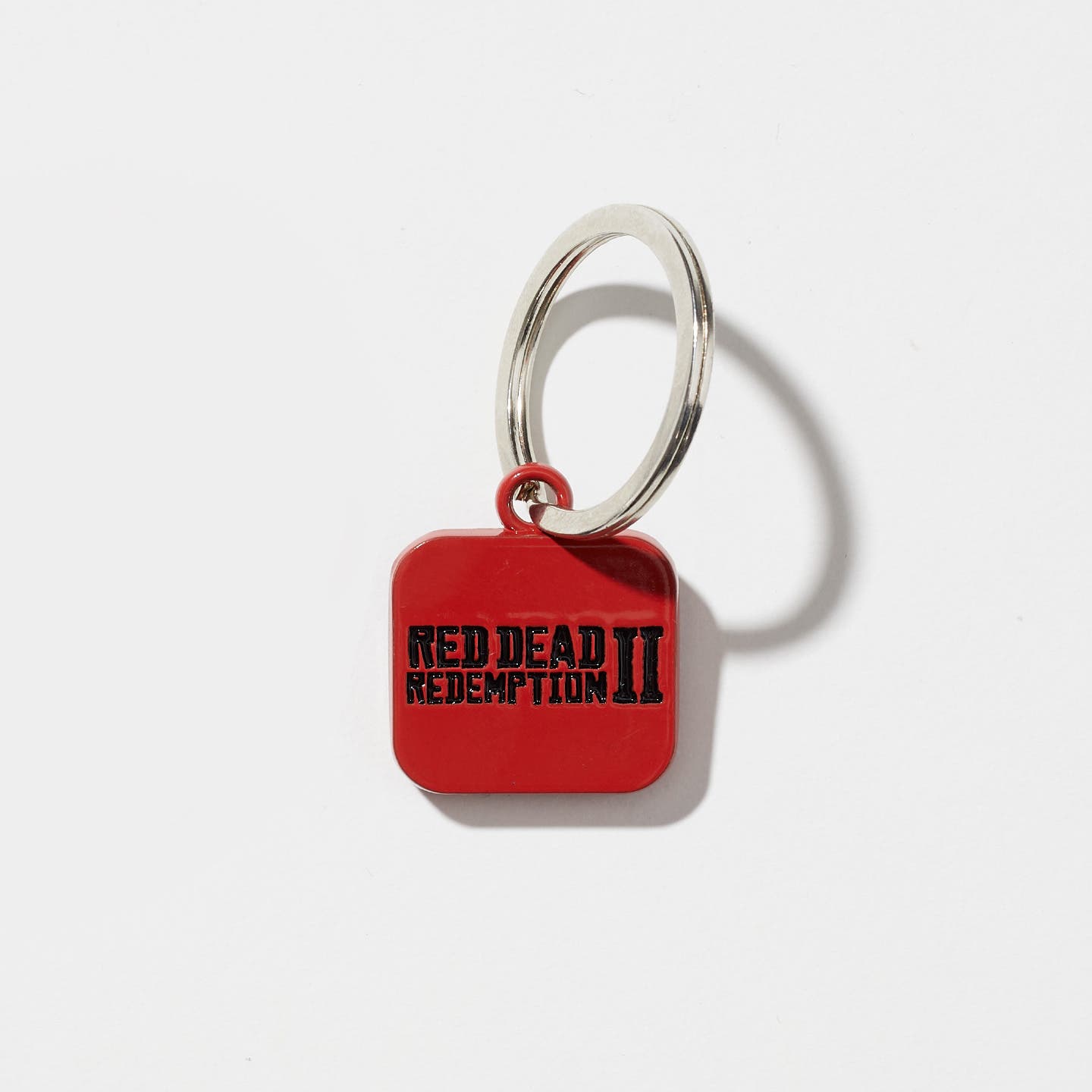 Black on Red Rockstar Games Logo Keychain image 2